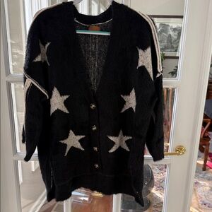 POL Black Star Cardigan